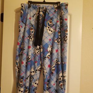 💋Disney Olaf Sleep Pants**2 for $15 BUNDLE **